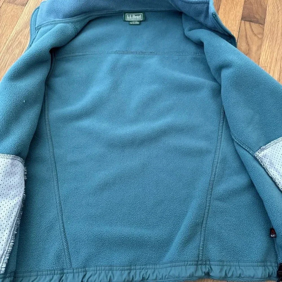 L.L.bean‎ Women's Green Fleece Vest Outdoors Hiking Walking Size M - Picture 6 of 8